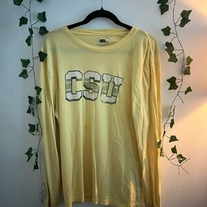 Colorado State University “Outta Town” Yellow Long Sleeve Size L